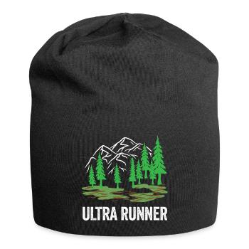Ultra Runner - Jersey Beanie - black - Front