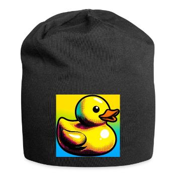 Caneton Canard Canard Canard - Bonnet en jersey - noir - Devant