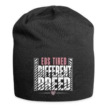 Eds-bewusstsein Ehlers-danlos Zebra-krieger - Jersey-Beanie - Schwarz - Vorne