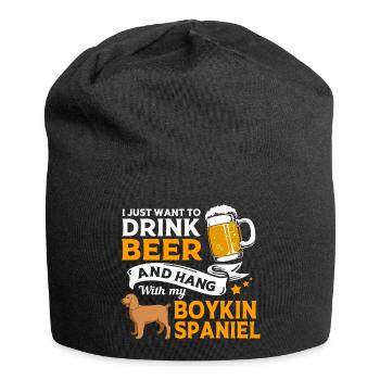 Boykin Spaniel - Jersey Beanie - black - Front