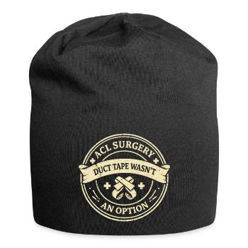 ACL Cruciate Ligament Surgery | Humor Surgery - Jersey Beanie - black - Front