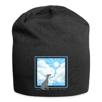 More Than a Pet - Sighthound - Jersey Beanie - black - Front