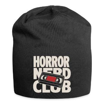 Club de nerds d’horreur VHS - Bonnet en jersey - noir - Devant