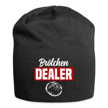 Brötchen Dealer - Jersey-Beanie - Schwarz - Vorne