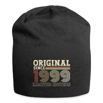 Original since 1999 vintage birthday gift - Jersey Beanie - black - Front