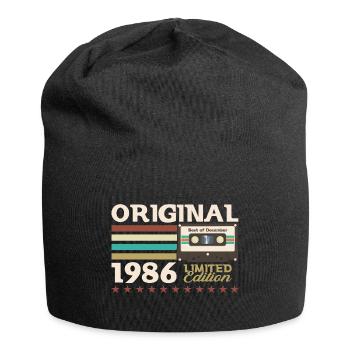 37e anniversaire Cassette décembre Vintage 1986 - Bonnet en jersey - noir - Devant