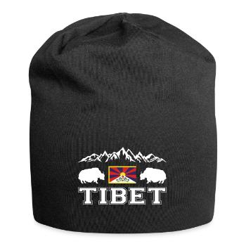 Tibet - Bonnet en jersey - noir - Devant