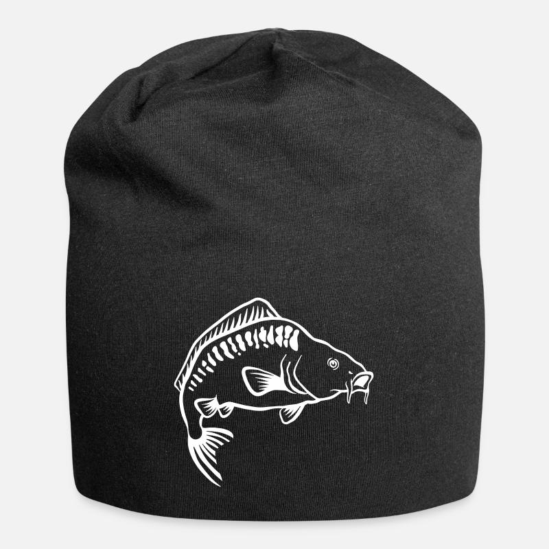 carpe - Bonnet en jersey - noir