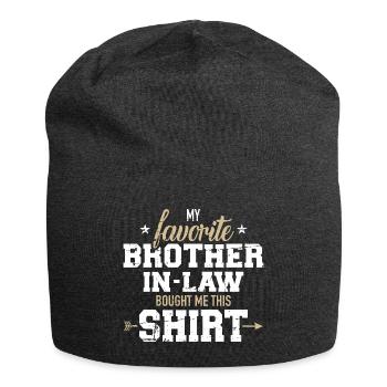 Schwager - Jersey-Beanie - Anthrazit - Vorne