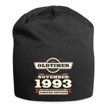 30th Birthday Vintage November Vintage 1993 - Jersey Beanie - black - Front