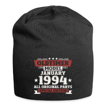 30th Birthday Classic Car January Vintage 1994 - Jersey Beanie - black - Front