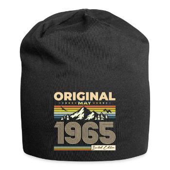 Original Mai 1965 Millésime 1965 Anniversaire 1965 - Bonnet en jersey - noir - Devant