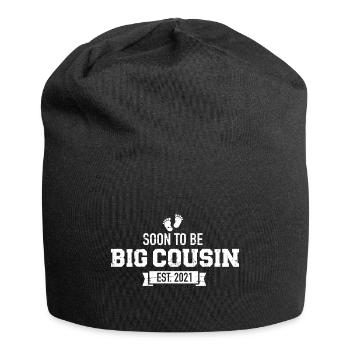 Großer Cousin 2021 - Jersey-Beanie - Schwarz - Vorne
