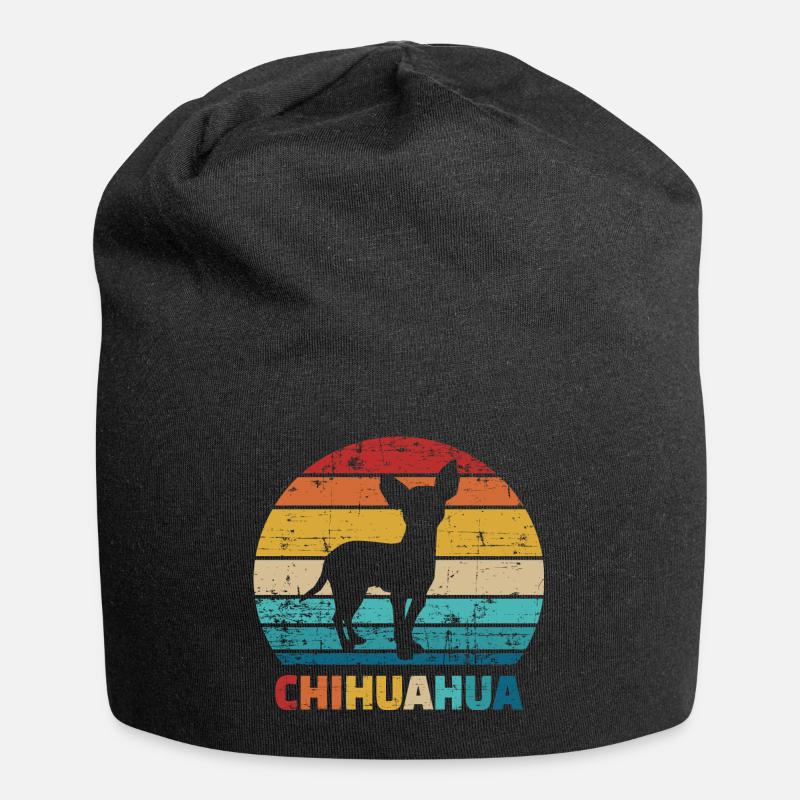 Chihuahua - Bonnet en jersey - noir