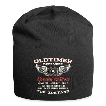29. Geburtstag Oldtimer Dezember Jahrgang 1994 - Jersey-Beanie - Schwarz - Vorne