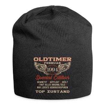 30. Geburtstag Oldtimer Februar Jahrgang 1994 - Jersey-Beanie - Schwarz - Vorne