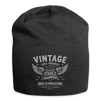 Born in August 1982, built August 1982 - August 1982 - Jersey Beanie - black - Front