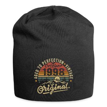 1998 Born in october 1998 Born in october 1998 - Jersey Beanie - black - Front