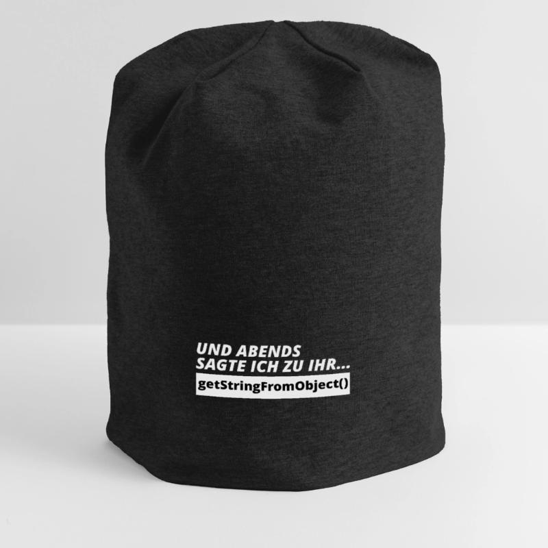 Programmierer Witz Admin Informatiker Spruch Jersey-Beanie