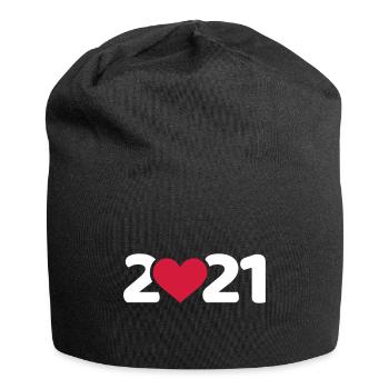 2021 - Jersey-Beanie - Schwarz - Vorne