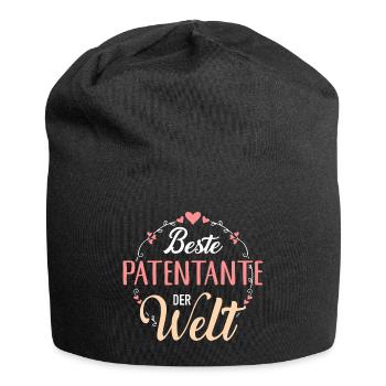 Patentante - Jersey-Beanie - Schwarz - Vorne