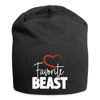 Favorite Beast - Jersey-Beanie - Schwarz - Vorne