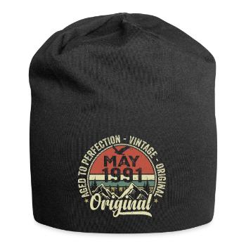 May 1991 Birthday May 1991 May 1991 - Jersey Beanie - black - Front