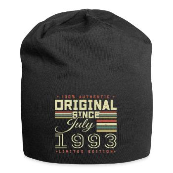 July 1993 Birthday July 1993 July 1993 - Jersey Beanie - black - Front