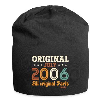 18ème anniversaire Original Juillet 2006 Millésime 2006 - Bonnet en jersey - noir - Devant