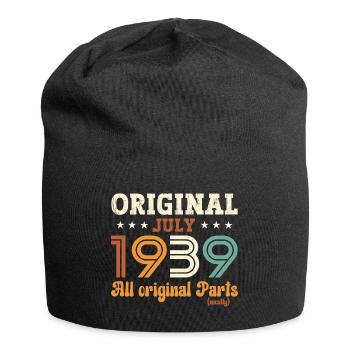 85th Birthday Original July 1939 Born 1939 - Jersey Beanie - black - Front