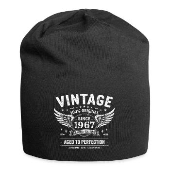 1967 Vintage 1967 58e Anniversaire 1967 Rétro 1967 - Bonnet en jersey - noir - Devant
