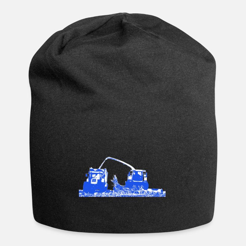 Corn Chopper Corn Chopper Chop Farmer - Bonnet en jersey - noir