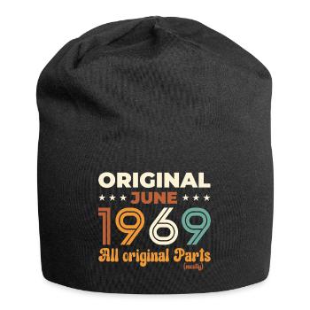 Original Juin 1969 Millésime 1969 Anniversaire 1969 - Bonnet en jersey - noir - Devant
