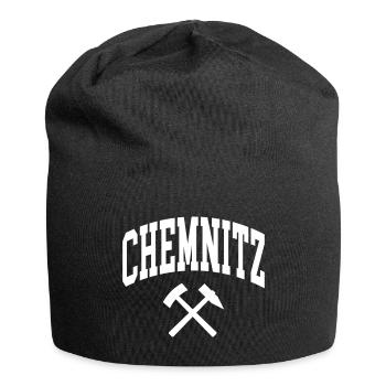 Chemnitz - Jersey-Beanie - Schwarz - Vorne