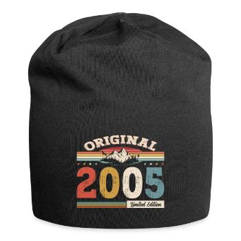 20th Birthday Year 2005 Vintage 2005 Original - Jersey Beanie - black - Front