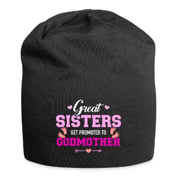 Patentante - Jersey-Beanie - Schwarz - Vorne