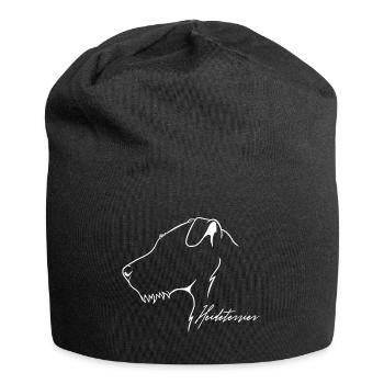 Heath Terrier Profile Dogs Hunting Dogs Wilsigns - Jersey Beanie - black - Front