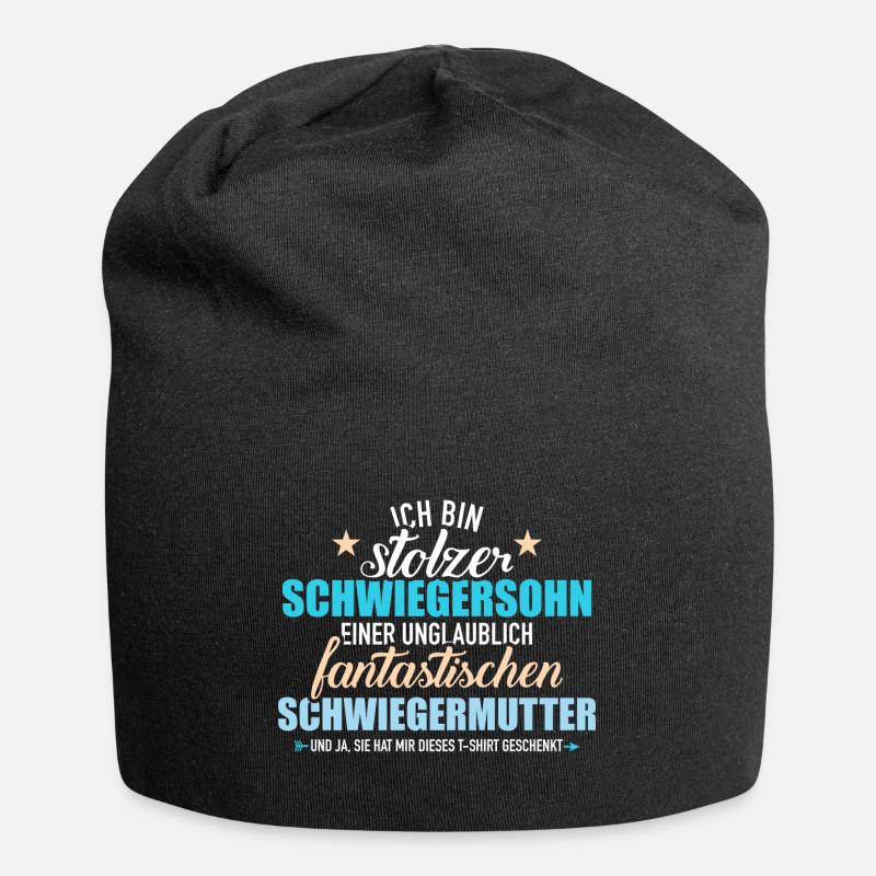 Schwiegersohn - Jersey-Beanie - Schwarz