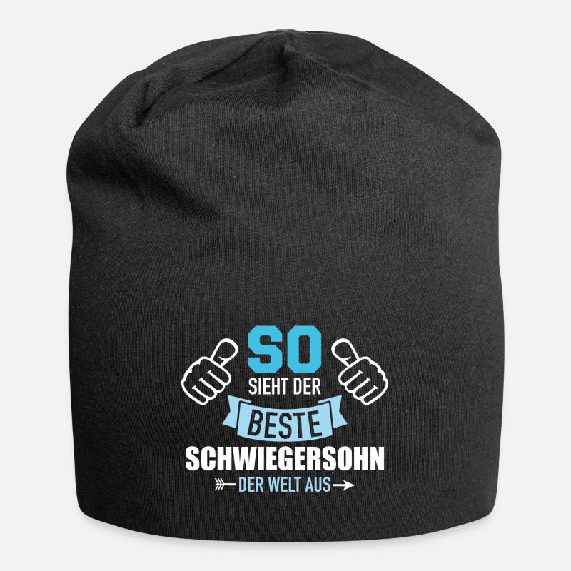 Schwiegersohn - Jersey-Beanie - Schwarz