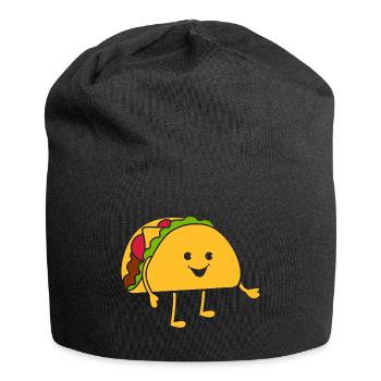 Taco - Jersey-Beanie - Schwarz - Vorne