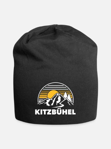 Kitzbühel - Jersey Beanie - black