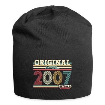 18. Geburtstag Geschenk Mann Original April 2007 - Jersey-Beanie - Schwarz - Vorne