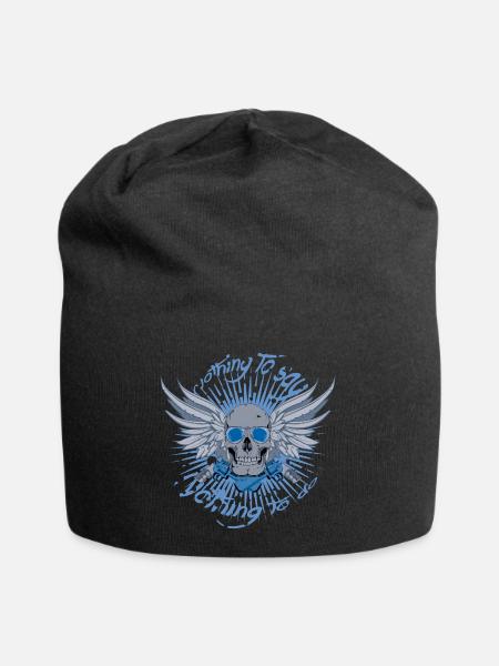 shirt, conception, t-shirt - Bonnet en jersey - noir