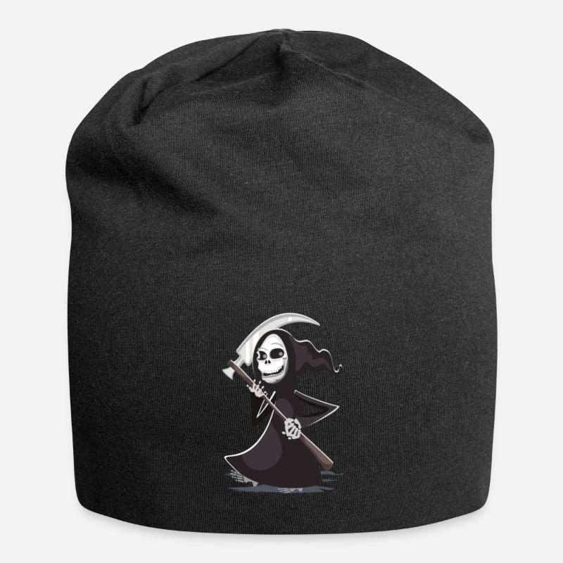 Sensemann - Jersey-Beanie - Schwarz