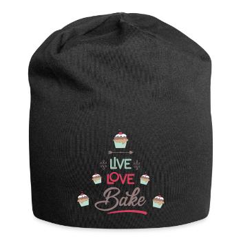 to bake - Jersey Beanie - black - Front