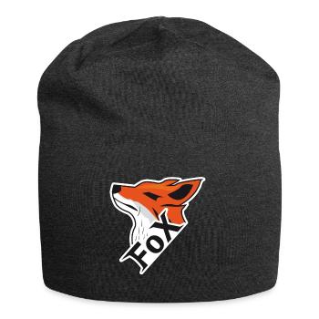 FoX Black & White Edition - Jersey Beanie - charcoal grey - Front