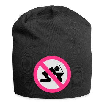 2541614 14674868 alcool - Bonnet en jersey - noir - Devant
