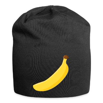 banane - Bonnet en jersey - noir - Devant