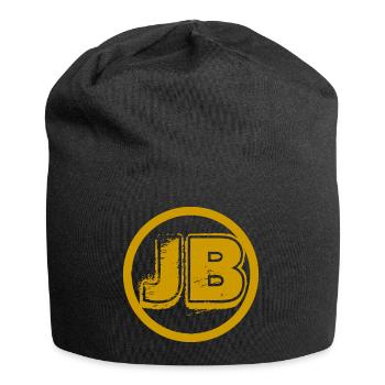 Stuff mit dem JB-Logo - Jersey-Beanie - Schwarz - Vorne