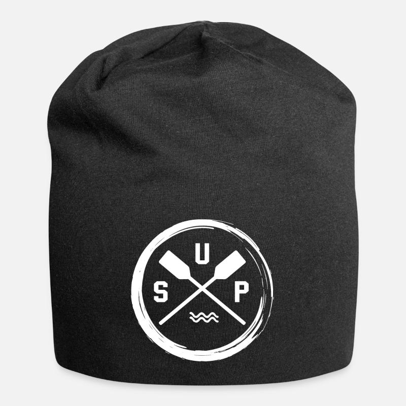 SUP Stand Up Paddling - Jersey-Beanie - Schwarz